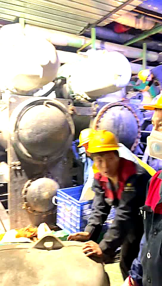 大金螺杆式冷水机组主机大修 · 压缩机解体吊装与漏冷媒维修 现场记录 2